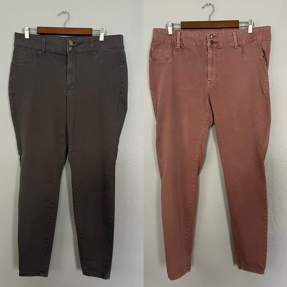 Set of Two Maurices Jeggings